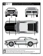 Предварительный просмотр 12 страницы REVELL 69 BOSS 302 MUSTANG Manual