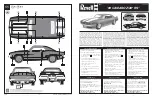 REVELL 69 CAMARO Z/28 RS Manual preview