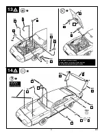 Preview for 11 page of REVELL 69 DODGE CHARGER DAYTONA 2'N1 Assembly Manual