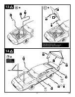 Preview for 19 page of REVELL 69 DODGE CHARGER DAYTONA 2'N1 Assembly Manual