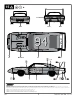 Preview for 20 page of REVELL 69 DODGE CHARGER DAYTONA 2'N1 Assembly Manual