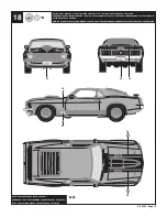 Preview for 15 page of REVELL '70 FORD MUSTANG MACH 1 2'N1 User Manual