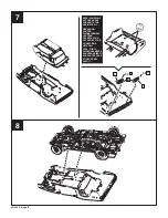 Предварительный просмотр 8 страницы REVELL '71 Plymouth Hemi Cuda 426 Assembly Manual