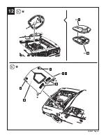 Предварительный просмотр 11 страницы REVELL '71 Plymouth Hemi Cuda 426 Assembly Manual