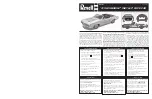 REVELL '72 OLDSMOBILE INDY 500 PACE CAR Assembly Instructions Manual preview