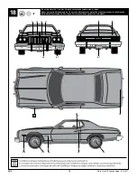 Предварительный просмотр 12 страницы REVELL '76 FORD GRAN TORINO Manual