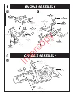 Предварительный просмотр 2 страницы REVELL 8 Dale Earnhardt, Jr. Budwaiser 2003 Monte Carlo Assembly Manual