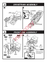 Предварительный просмотр 6 страницы REVELL 8 Dale Earnhardt, Jr. Budwaiser 2003 Monte Carlo Assembly Manual