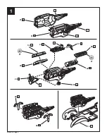 Предварительный просмотр 4 страницы REVELL 85-4188 Assebly Instructions