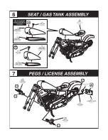 Preview for 5 page of REVELL Aces Wild Custom Chopper Assembly Manual