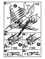 Preview for 10 page of REVELL Airbus A380 New livery First Flight Assembly Manual