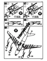 Preview for 11 page of REVELL Airbus A380 New livery First Flight Assembly Manual