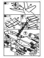 Preview for 13 page of REVELL Airbus A380 New livery First Flight Assembly Manual