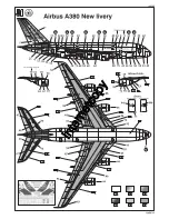 Preview for 15 page of REVELL Airbus A380 New livery First Flight Assembly Manual