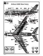 Preview for 16 page of REVELL Airbus A380 New livery First Flight Assembly Manual