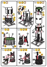 Предварительный просмотр 9 страницы REVELL APOLLO 11 SATURN V ROCKET Assembly Manual