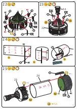 Предварительный просмотр 11 страницы REVELL APOLLO 11 SATURN V ROCKET Assembly Manual