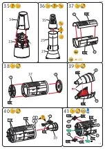 Предварительный просмотр 13 страницы REVELL APOLLO 11 SATURN V ROCKET Assembly Manual