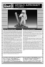 REVELL APOLLO: ASTRONAUT on the Moon Assembly Manual preview