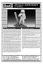 Preview for 1 page of REVELL APOLLO: ASTRONAUT on the Moon Assembly Manual