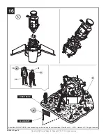 Preview for 16 page of REVELL Apollo Lunar Spacecraft 5090 Assembly Manual