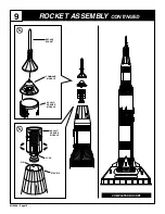 Предварительный просмотр 10 страницы REVELL Apollo Saturn V Rocket Assembly Manual