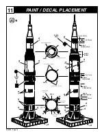 Предварительный просмотр 12 страницы REVELL Apollo Saturn V Rocket Assembly Manual