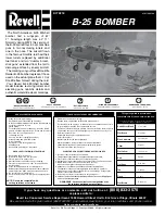 Preview for 1 page of REVELL B-25 Bomber Assembly Manual