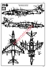 Предварительный просмотр 9 страницы REVELL BAe Harrier GR Mk. 7/9 Manual