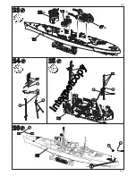 Предварительный просмотр 7 страницы REVELL Battleship H.M.S. Prince Of Wales Assembly Manual