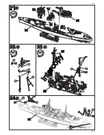 Предварительный просмотр 7 страницы REVELL Battleship HMS King George V Assembly Manual