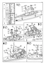 Предварительный просмотр 5 страницы REVELL Battleship Scharnhorst Assembly Manual