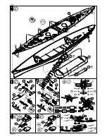 Preview for 10 page of REVELL Battleship Tirpitz Assembly Manual