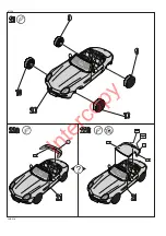 Preview for 10 page of REVELL BMW ALPINA ROADSTER V8 Assembly Manual