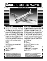 Preview for 1 page of REVELL C-54D skymaster User Manual