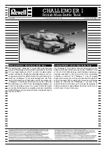 Preview for 1 page of REVELL CHALLENGER 1 British Main Battle Tank Assembly Manual