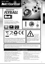 Preview for 3 page of REVELL Control HELICOPTER FLYBALL Quick Start Manual