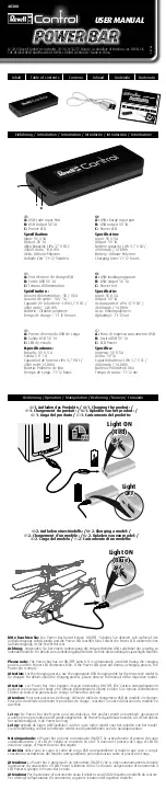 Preview for 2 page of REVELL Control Power Bar 40300 User Manual