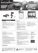 Preview for 6 page of REVELL Control TRUGGY 4X4-M Manual