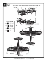 Preview for 12 page of REVELL Corsair F4U-4 Manual