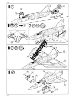 Предварительный просмотр 6 страницы REVELL Dassault MIRAGE 2000C Tigermeet Assembly Manual