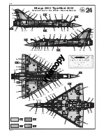 Предварительный просмотр 10 страницы REVELL Dassault MIRAGE 2000C Tigermeet Assembly Manual