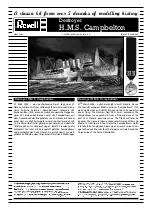 Preview for 1 page of REVELL Destroyer H.M.S. Campbeltown Assembly Manual