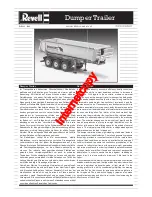 Предварительный просмотр 1 страницы REVELL Dumper Trailer Assembly Instructions Manual