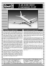 Preview for 1 page of REVELL E-4B AIRBORNE COMMAND POST Assembly Manual