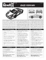 REVELL Enzo Ferrari Assembly Instructions Manual preview