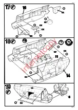 Предварительный просмотр 9 страницы REVELL Eurocopter SA330J PUMA Bundespolizei Assembly Manual