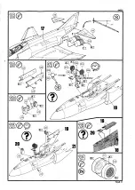 Предварительный просмотр 11 страницы REVELL F-4F Phantom II Assembly Instructions Manual