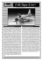 Preview for 1 page of REVELL F-5E Tiger II Patrouille Suisse Assembly Manual