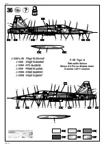 Preview for 10 page of REVELL F-5E Tiger II Patrouille Suisse Assembly Manual